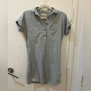Marine Layer Striped Shirt Dress